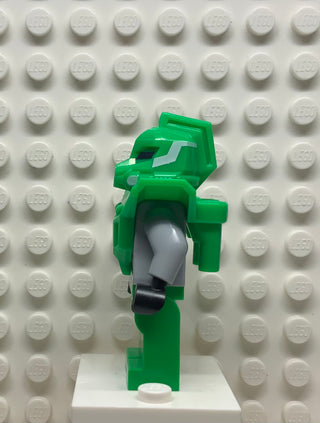 Bright Green Robot Sidekick with Armor, gs013 Minifigure LEGO®   