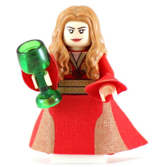 QUEEN CERSEE Custom Printed & Inspired Game of Thrones Lego Minifigure Custom minifigure BigKidBrix   