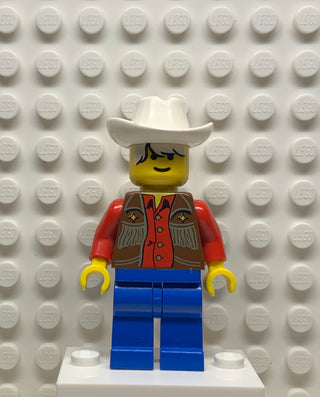 Cowboy, Red Shirt, Zack, ww012 Minifigure LEGO®   