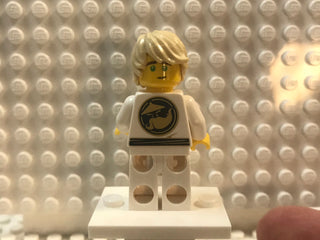 Lloyd - White Wu-Cru Training Gi, Tousled Hair, njo429 Minifigure LEGO®   