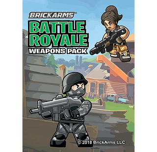 BRICKARMS Battle Royale Weapons Pack Accessories Brickarms   