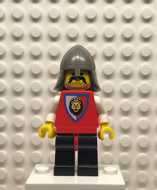 Royal Knights, Knight 4, Dark Gray Neck-Protector, cas066 Minifigure LEGO®   