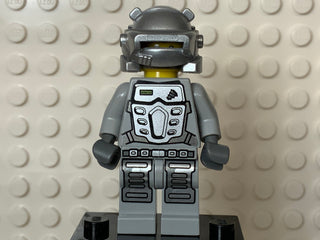 Power Miner - Duke, Gray Outfit, pm031 Minifigure LEGO®   