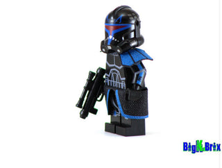 Captain Rex Shadow Trooper Star Wars Custom Printed Minifigure Custom minifigure BigKidBrix   