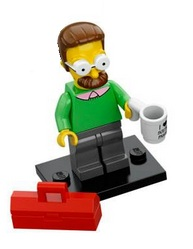 Ned Flanders, colsim-7 Minifigure LEGO®   