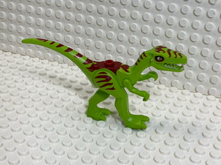 LEGO® Coelophysis Gallimimus Dinosaur LEGO® Animals LEGO® Lime Green, 98166pb03 Like New 