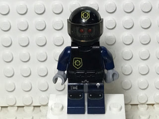 Robo SWAT, Helmet, Body Armor Vest, tlm060 Minifigure LEGO®   