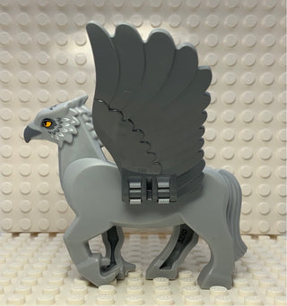 Hippogriff Dark Bluish Gray and White Feathers (HP Buckbeak), buckbeakc02 LEGO® Animals LEGO®   