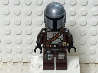 Din Djarin - Silver Beskar Armor, sw1166 (with Jetpack) Minifigure LEGO®   