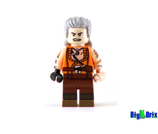 Khan Custom Printed Star Trek Minifigure Custom minifigure BigKidBrix   