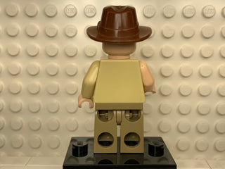 Indiana Jones - Open Shirt, Open-Mouth Grin, iaj033 Minifigure LEGO®   