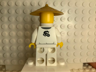 Sensei Wu- Pearl Gold Hat, njo064 Minifigure LEGO®   