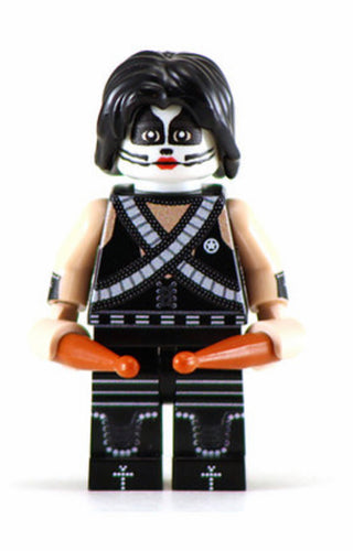 Peter Criss Kiss Custom Printed Minifigure Custom minifigure BigKidBrix   