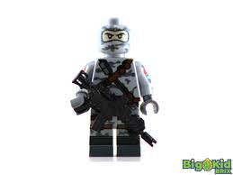 FLAME FLYER GI Joe Custom Printed Minifigure Custom minifigure BigKidBrix   