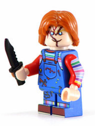 EVIL CHUCKLES Horror Movie Custom Printed Custom minifigure BigKidBrix   