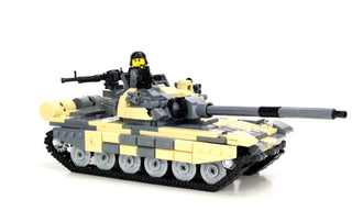 T-72 Russian Battle Tank Building Kit Battle Brick   