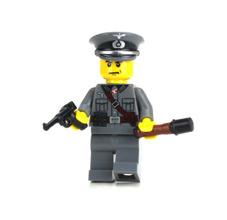 German Officer Custom Minifigure Custom minifigure Battle Brick   