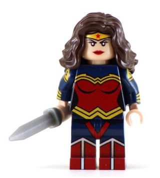 WONDER WOMAN Custom Printed DC Lego Minifigure! Custom minifigure BigKidBrix   