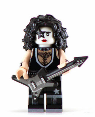 Paul Stanley Kiss Custom Printed Minifigure Custom minifigure BigKidBrix   