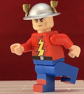 JAY GARRICK Orig Flash V1 Custom Printed & Inspired Lego DC Minifigure Custom minifigure BigKidBrix   