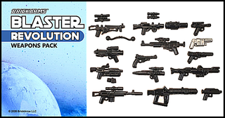 BrickArms Blaster Revolution Custom Weapons Pack Accessories Brickarms   