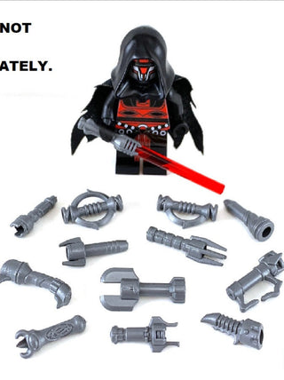 Space Villain Metal Grey Hilt Pack Custom, Accessory BigKidBrix   