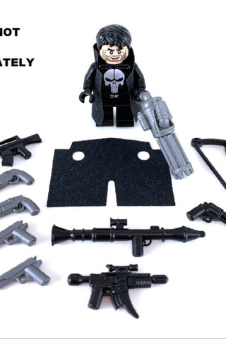 Punisher Weapons Pack Custom, Accessory BigKidBrix   