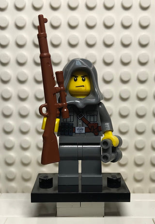 WWII German Sniper Minifigure Custom minifigure Battle Brick   