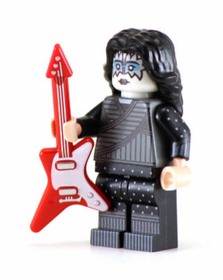 Ace Frehley Kiss Custom Printed Minifigure Custom minifigure BigKidBrix   