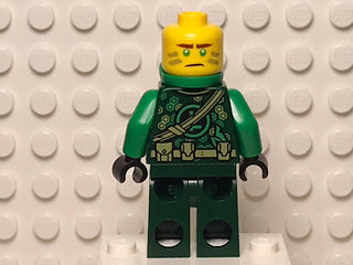 Lloyd,The Island, Mask & Hair with Bandana, Armor Shoulder Pad, njo682 Minifigure LEGO®   