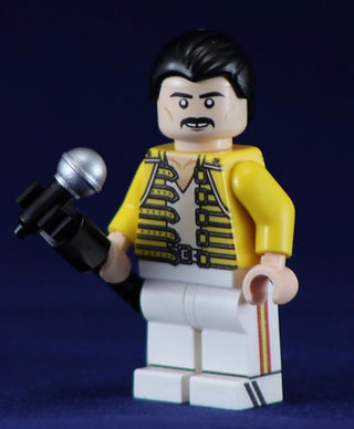 FREDDY MERCURY Queen Custom Printed on Lego Minifigure Custom minifigure BigKidBrix   