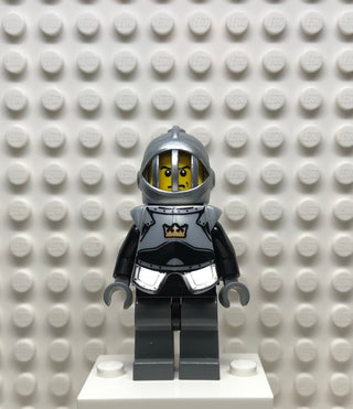 Fantasy Era, Crown Knight Plain with Breastplate, Grille Helmet, Scowl, cas334 Minifigure LEGO®   