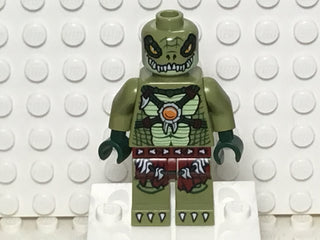 Crocodile Warrior 2, loc123 Minifigure LEGO®   