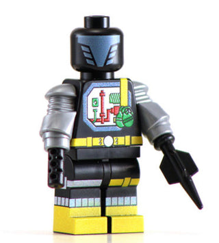 B.A.T (Battle Android Trooper) GI Joe Custom Printed Minifigure Custom minifigure BigKidBrix   