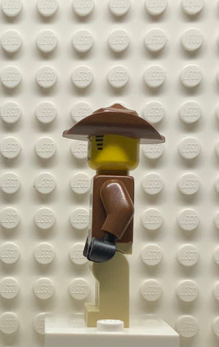 Johnny Thunder with Tan Legs with Pockets and Black Hands, adv037 Minifigure LEGO®   