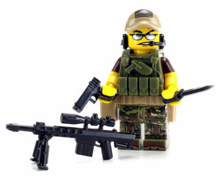 Army Sniper Custom Minifigure Custom minifigure Battle Brick   