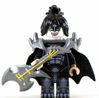 Gene Simmons Kiss Custom Printed Minifigure Custom minifigure BigKidBrix   