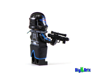 Captain Rex Shadow Trooper Star Wars Custom Printed Minifigure Custom minifigure BigKidBrix   