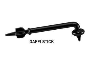 Custom Star Wars Gaffi Stick For LEGO Minifigures. Custom, Accessory BigKidBrix Black  