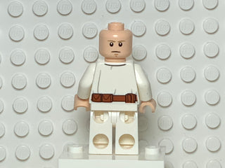 Luke Skywalker (Tatooine, White Legs, Stern / Smile Face Print), sw0778 Minifigure LEGO®   