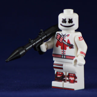 MARSHMELLOW MAN Custom Printed Lego Inspired Fortnite Minifigure Custom minifigure BigKidBrix   