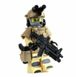 Special Forces Heavy Assault Commando Custom Minifigure Custom minifigure Battle Brick   