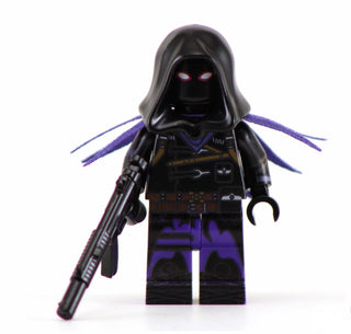 RAVEN Custom Printed & Inspired Lego Fortnite Minifigure Custom minifigure BigKidBrix   