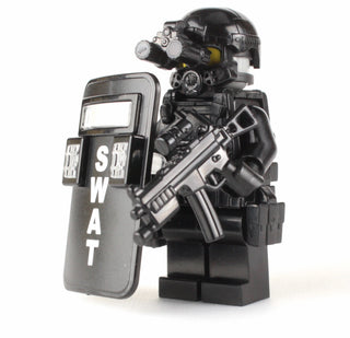 SWAT Pointman Custom Minifigure Custom minifigure Battle Brick   