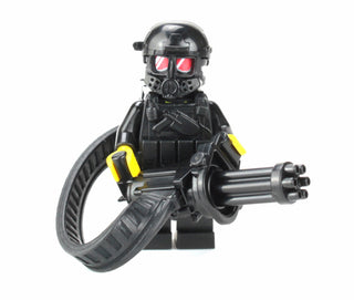 Heavy Gunner Custom Minifigure, BB69 Custom minifigure Battle Brick   