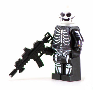 SKULL TROOPER Custom Printed Lego Inspired Fortnite Minifigure! Custom minifigure BigKidBrix   