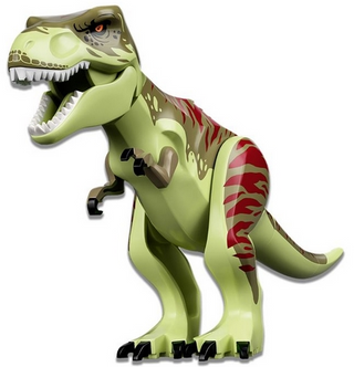 LEGO® Tyrannosaurus Rex Dinosaur LEGO® Animals LEGO® Yellowish Green trex09 Like New 